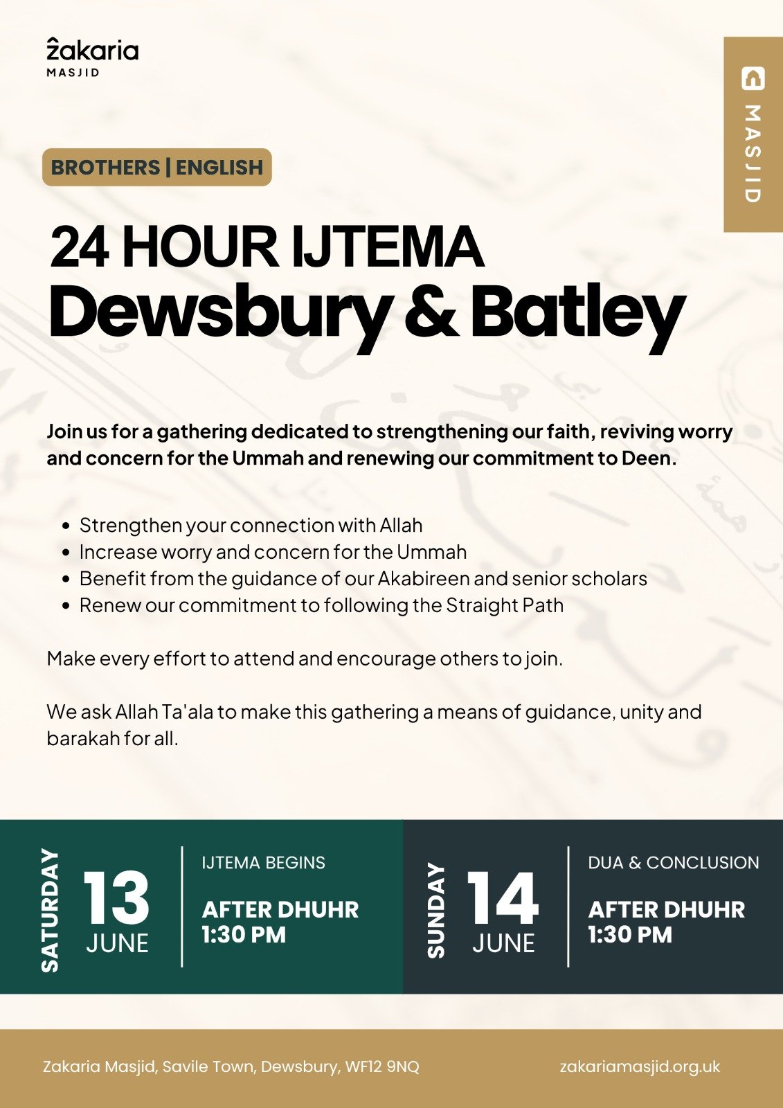 Dewsbury & Batley Ijtima