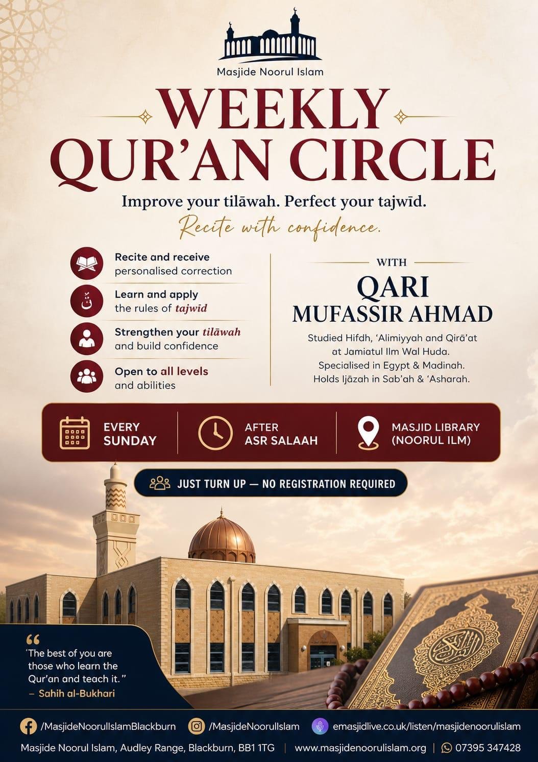 Weekly Quran Circle
